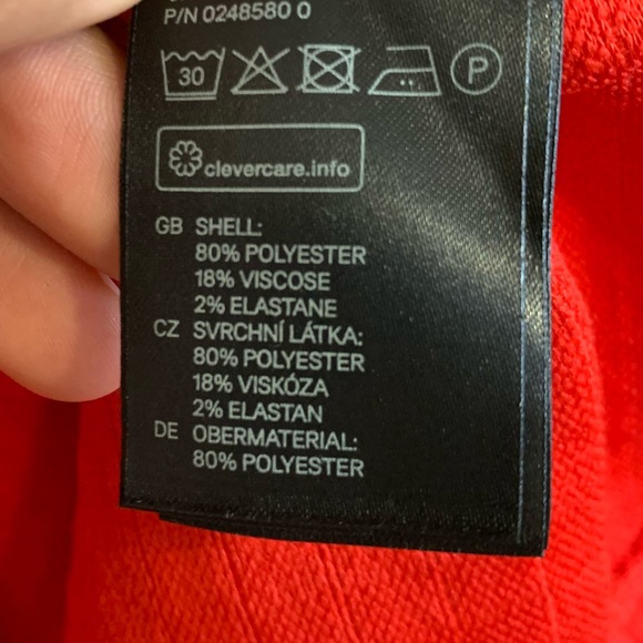 H&M Red Sleeveless Dress - Picture 3 of 4